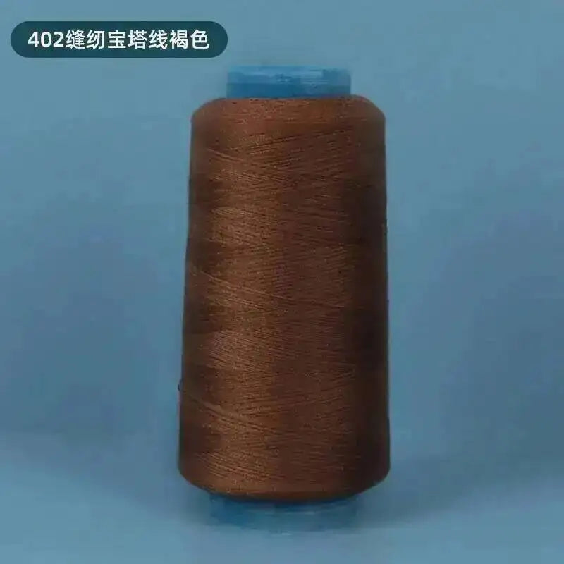 Stitching Sewing Hand Machines Industrial To Sewing Thread Supplies 2500Yards 402 Oasis Select Brown 1