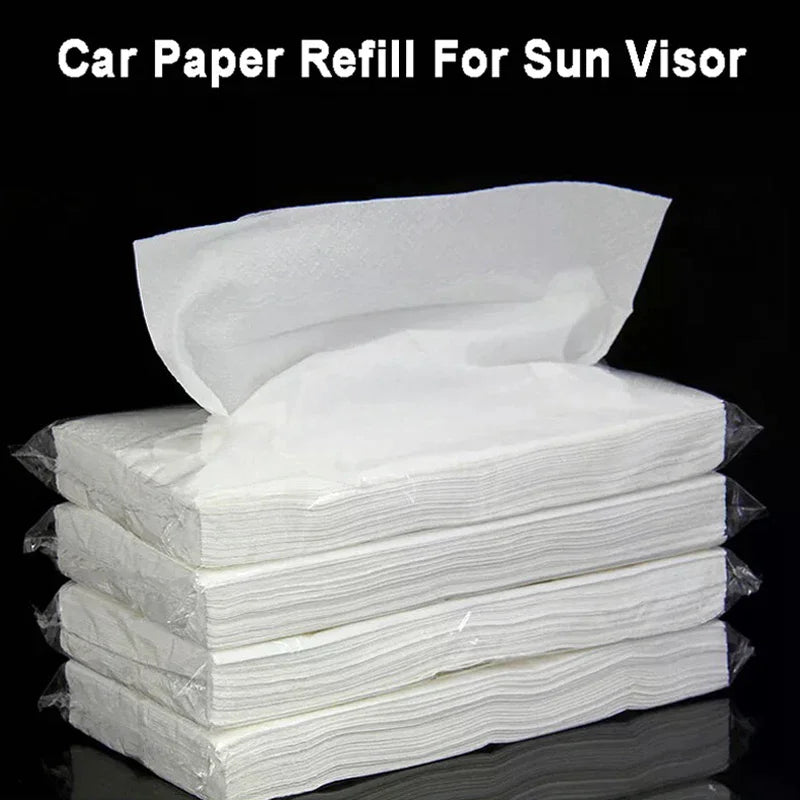 5 Pack Car Tissue With 30 Pieces Tissue In Side Per Pack For Car Tissue Box Paper Refill For Vehicle Home Bathroom Usage Oasis Select