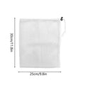 4Pcs Pet Mesh Head Cover for Dogs Anti-Eating Stray Headgear Breathable Portable Outdoor Walking Muzzle Sleeve Pet Accessories Oasis Select 4Pcs White