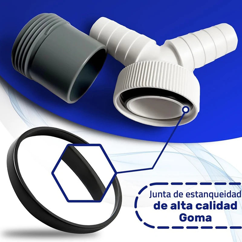 Y-Splitter Drain Adapter for Dishwasher & Washing Machine PVC