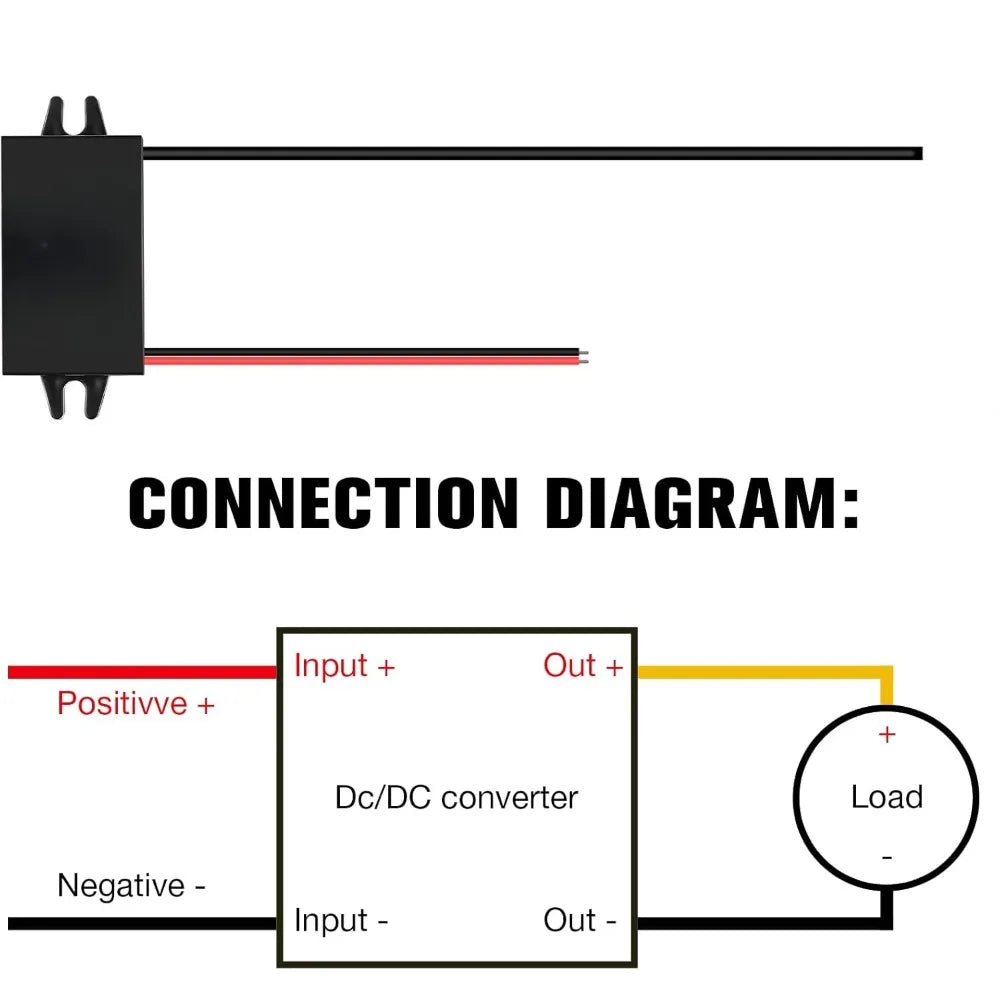 DC/DC 12V To 5V Converter Buck Module USB Output Power Adapter Car Power Converter Regulator For Car Radio MP3 MP4 Walkie Talkie Oasis Select