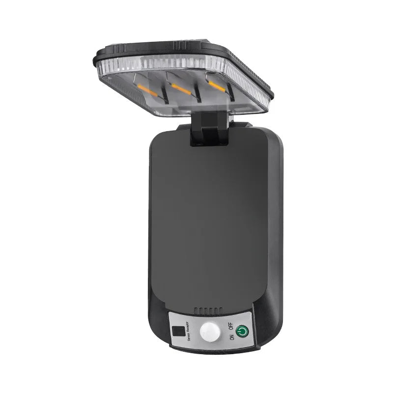 Solar - Powered Folding Outdoor Courtyard Wall Lamp with Human - Body Sensor and Wall - Washing Function Oasis Select