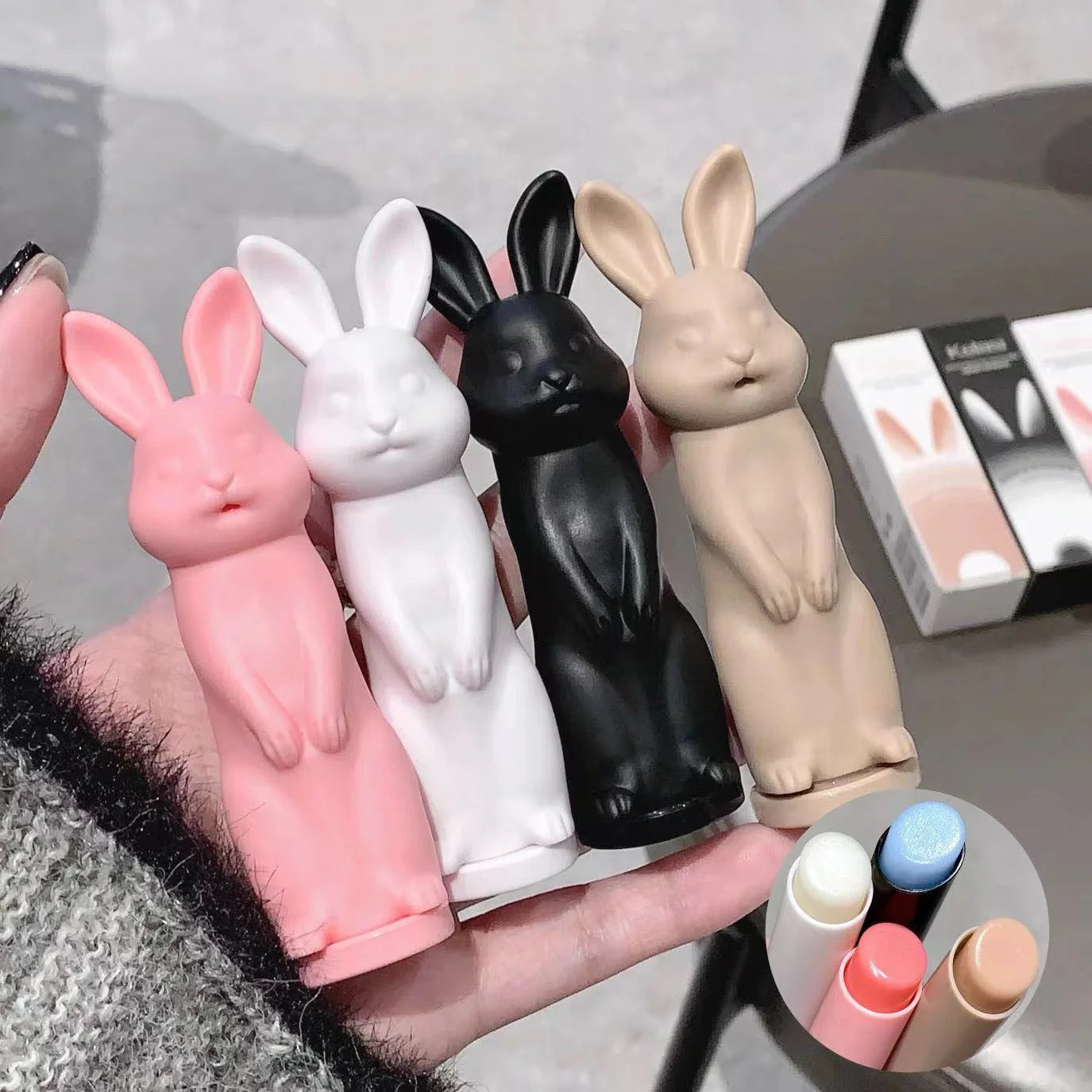 Cute Rabbit Moisturizing Lip Balm – Hydrate & Fade Lip Lines Moisturizing Lip Balm Oasis Select