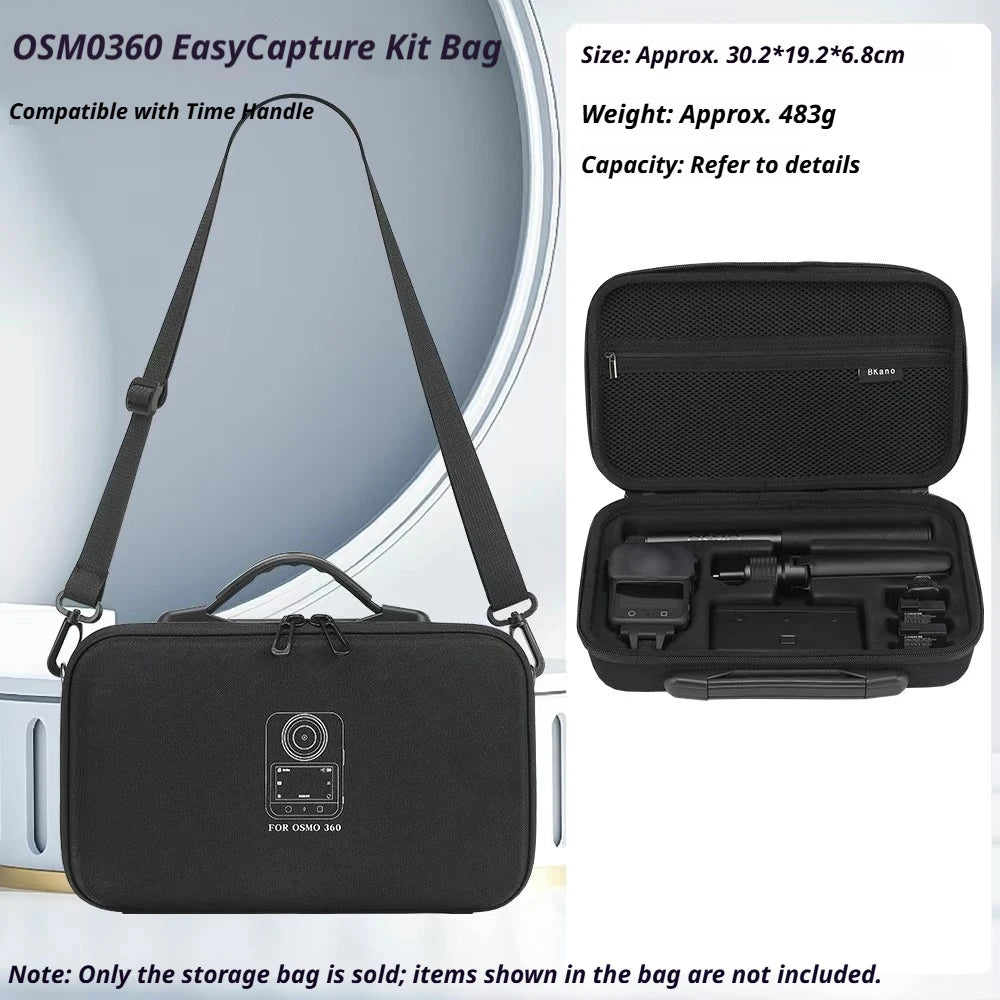 DJI Osmo 360 Accessories Kit – Cage, Glass & Mount