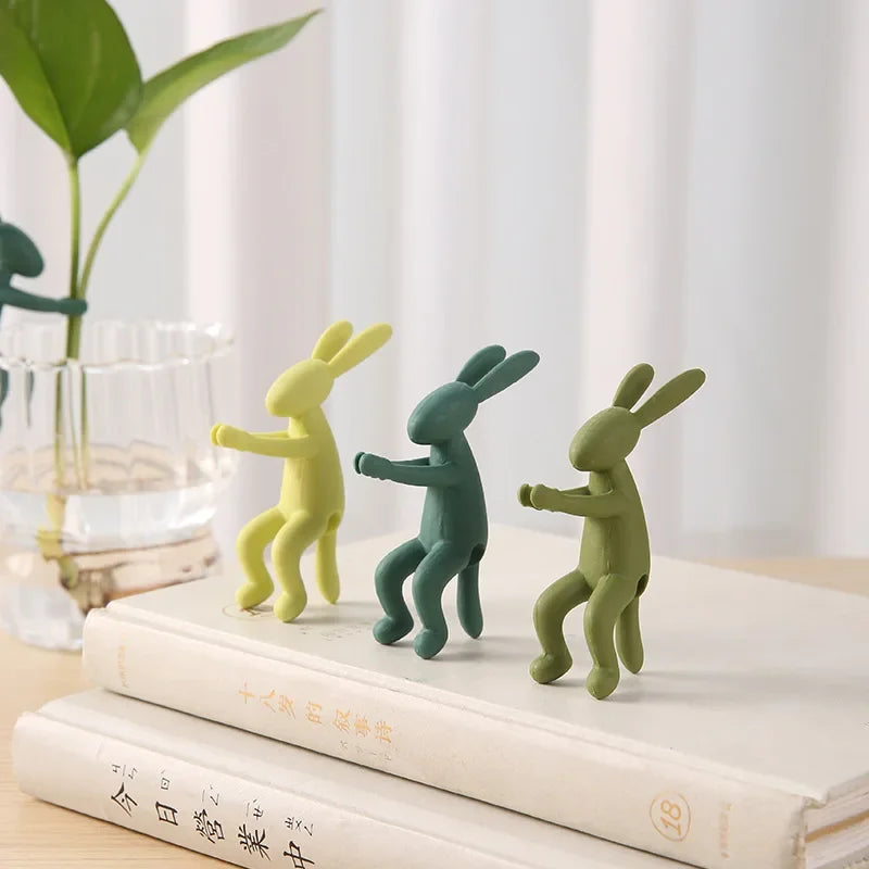 Plant Cutting Holder for Sprouts Stems and Shoots Plant Propagation Buddy Rabbit Shaped Plant Stem Support for Vase Plants Oasis Select