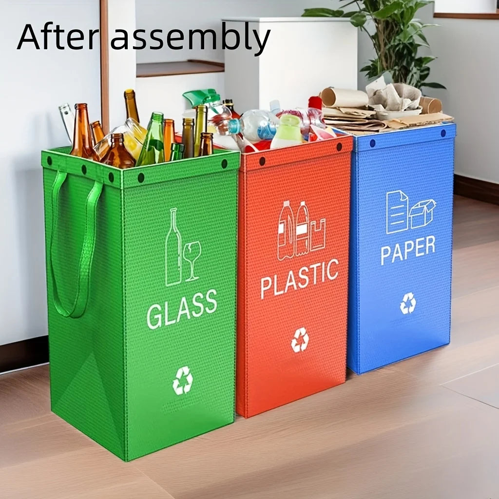 Large Capacity Foldable Trash Can of 120L Waterproof and Dirt-resistant Portable for Home Kitchen Outdoor Camping Yard Leaf Fall Oasis Select