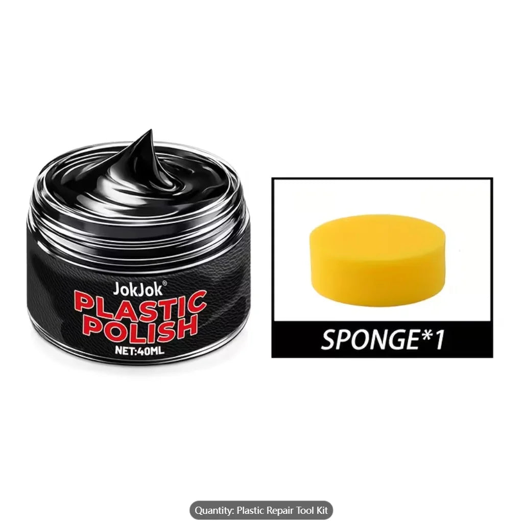 Car Plastic Polish & Restorer Cream | Crystal Coating Finish Plastic Trim Restorer Oasis Select Default Title