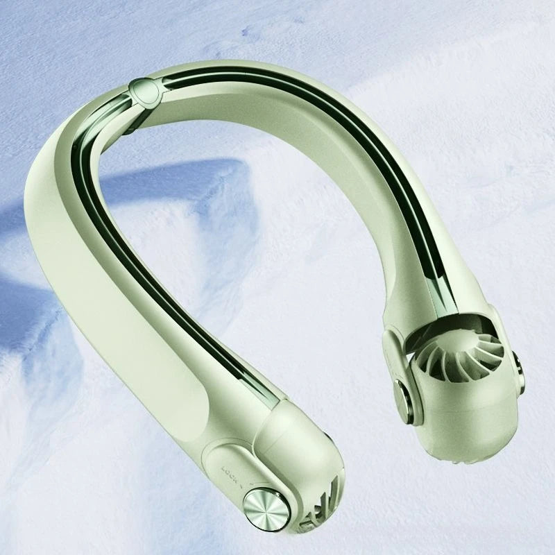 URGGU Bladeless Neck Fan USB Rechargeable Turbine Cooling