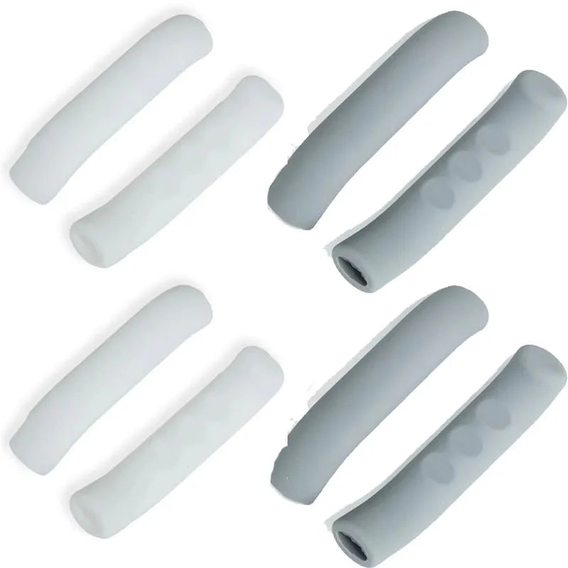1/4Pairs Bike Brake Lever Protective Silicone Bicycle Lever Grips Bicycle Brake Handle Cover Bicycle Accessories Oasis Select 4pairs-Mix