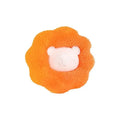 Pet Hair Remover Reusable Ball Laundry Washing Machine Filter Wool Sticker Cat Hair Remover Pet Fur Lint Catcher Home Oasis Select Orange 5.8x5.8cm