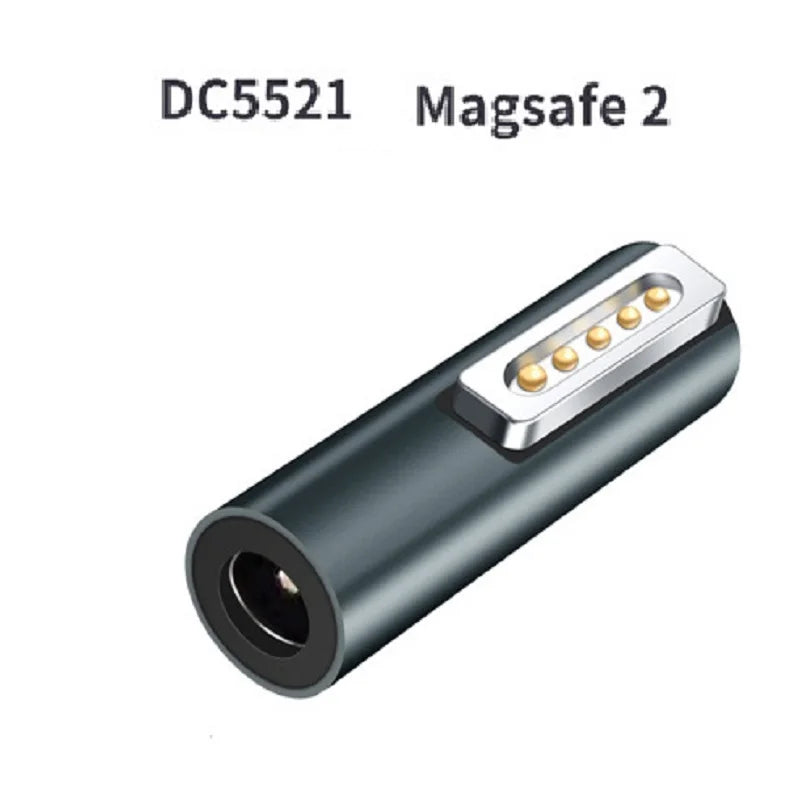 Magnetic USB C PD Adapter DC5521 Type C Magsafe1 Magsafe 2 MacBook Pro Max 5A Fast Charging USB C Female Magnet Plug Converter Oasis Select DC5521 To Magsafe 2