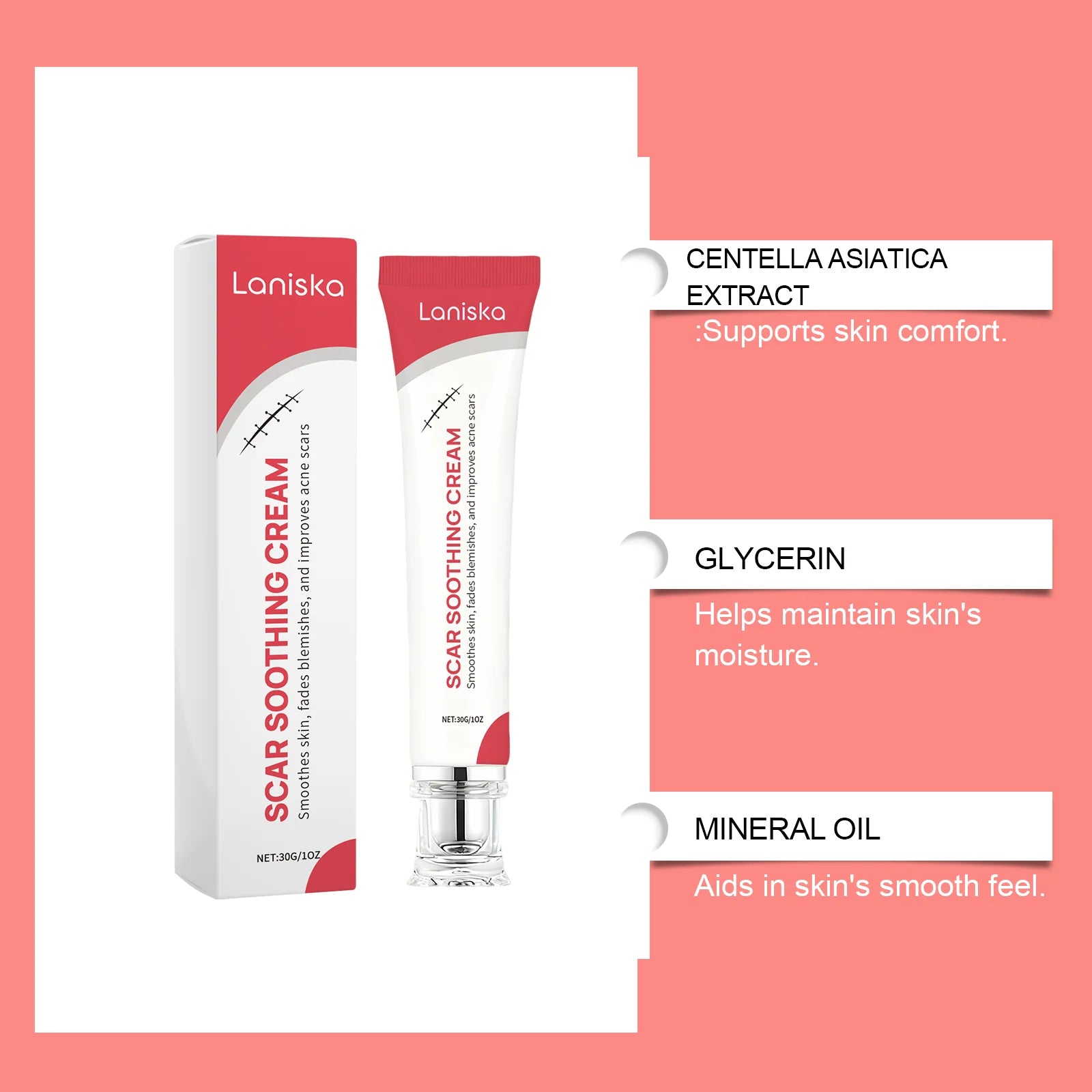 Gentle Nourishing Daily Body & Face Skin Care Cream Body Moisturizer Cream Oasis Select