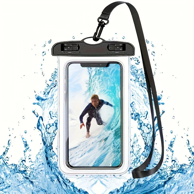 Waterproof Phone Pouch Seal Design Dry Safe Protective Bag Outdoor Beach Travel Phone Storage Case Oasis Select