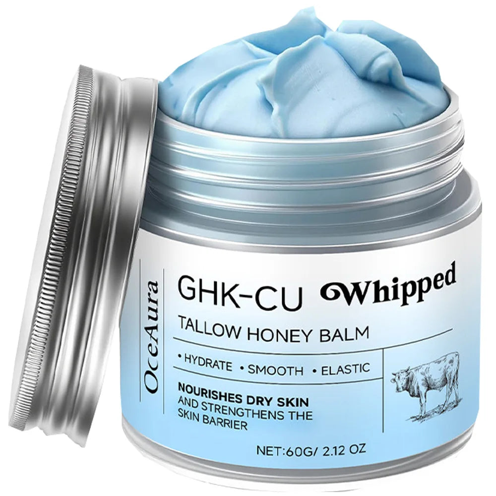 GHK-Cu Copper Peptides & Beef Tallow Blue Balm | 60g Face Cream