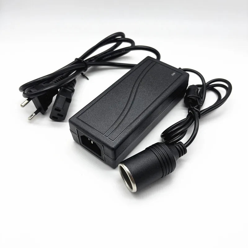 AC 220V To DC 12V Power Adapter Converter 60W 12V 5A Car Power Adapter Cigarette Lighter Converter Household Transformer EU US Oasis Select