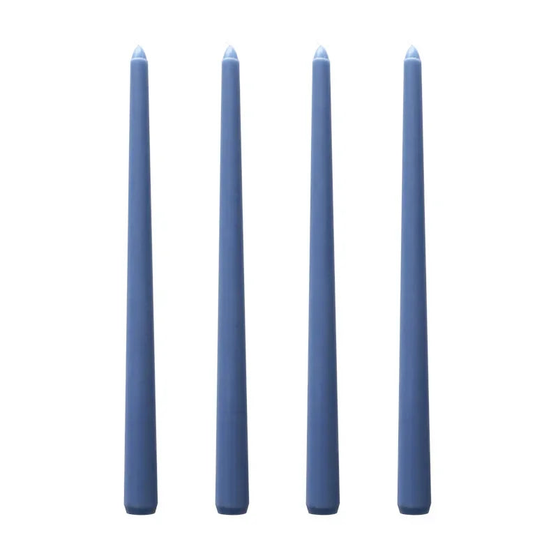 30CM Long Pole Candle Romantic Wedding Candlelight Dinner Non-smoking Morandi Banquet Gradient Pole Wax Decoration Oasis Select H