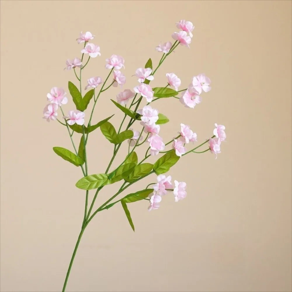 Real Touch Forget-Me-Not Artificial Forget-Me-Not Flowers Long Branch Silk Simulation Flowers 47cm DIY Floral Bouquets Home Oasis Select
