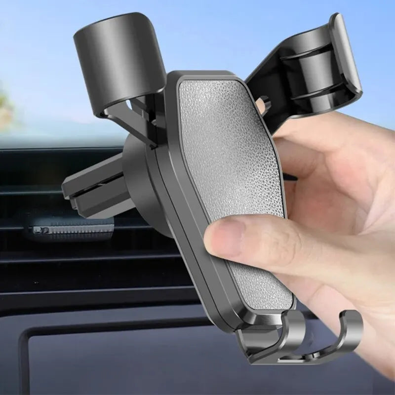 C5 Gravity Car Holder For Phone Air Vent Clip Mount Mobile Stand Smartphone GPS Support For iPhone 15 14 Xiaomi Samsung Holder Oasis Select