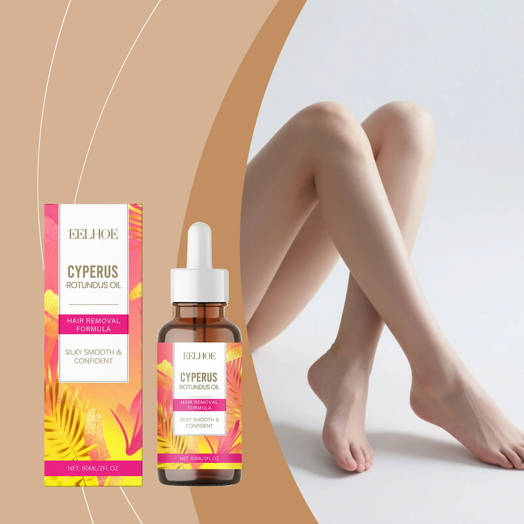 Hair Removal Care Essential Oil Moisturizes and Soothes Skin After Hair Removal, Silky Touch, Plant-Nourishing Care Oil Oasis Select