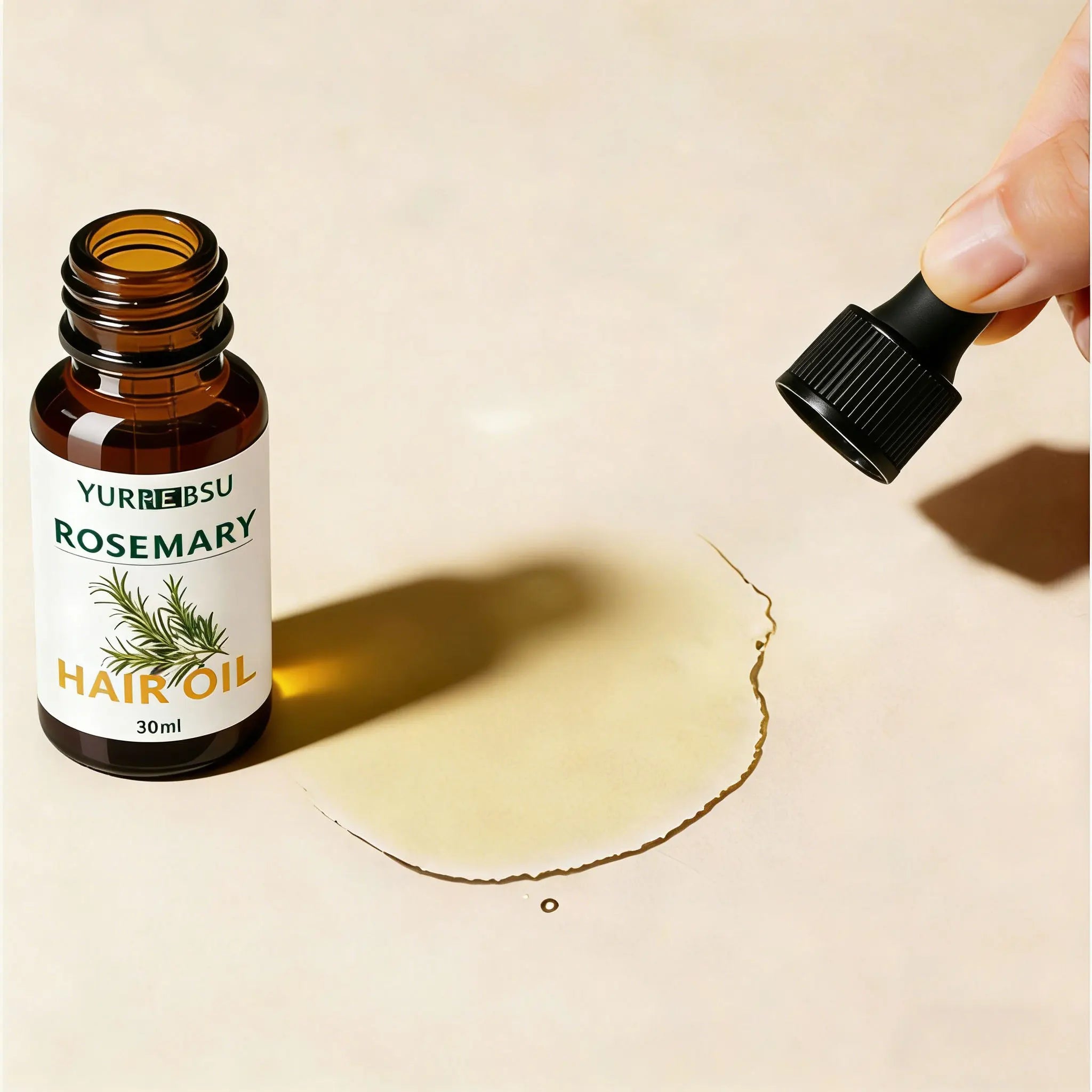 YURHERSU Pure Rosemary Hair Oil – Scalp & Hair Growth Oil Rosemary Hair Oil Oasis Select