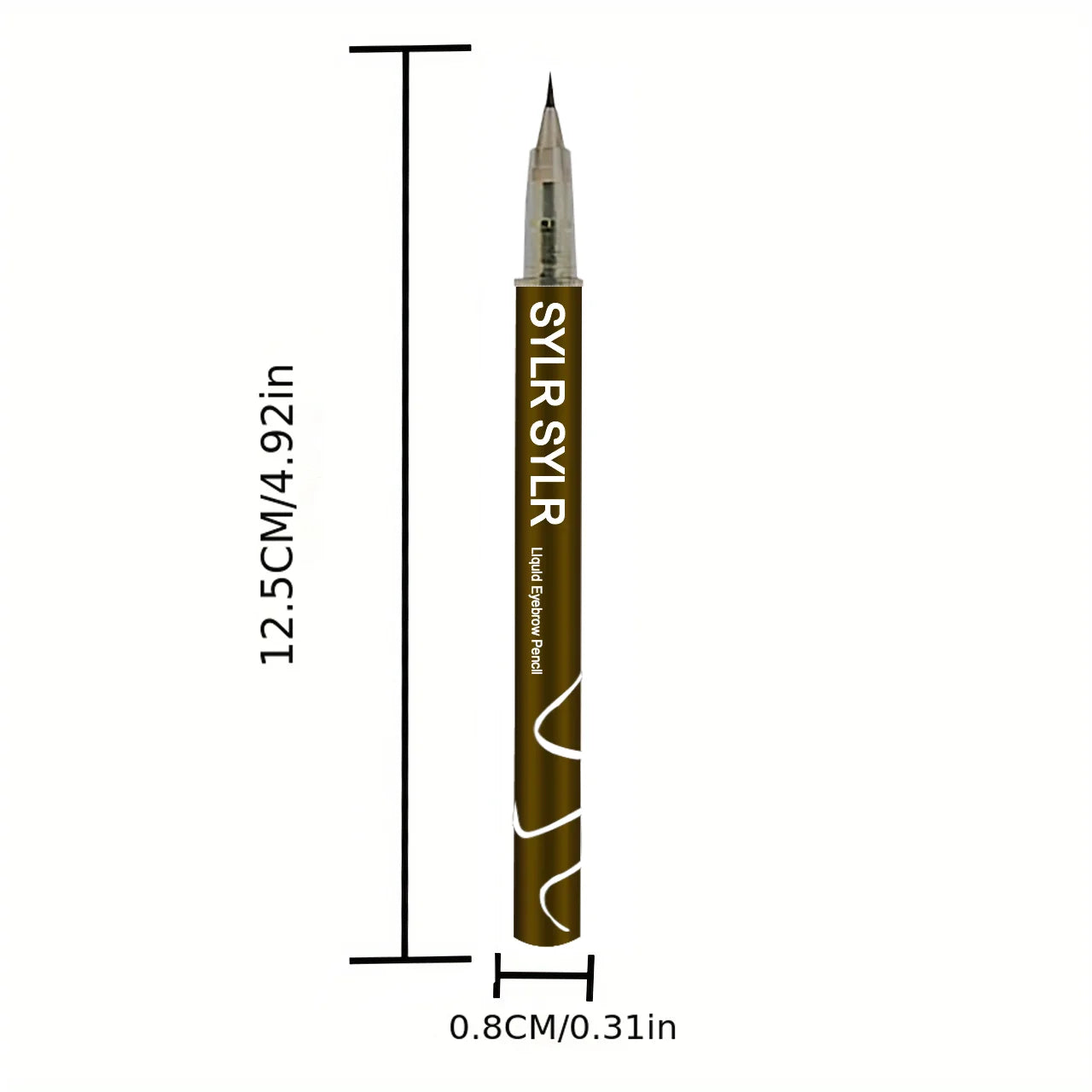 0.008mm Ultra Fine Eyebrow Pen Long Last Smudge Proof Waterproof Sweat-Proof High Pigmented Easy Applying Liquid Eye Brow Pencil Oasis Select