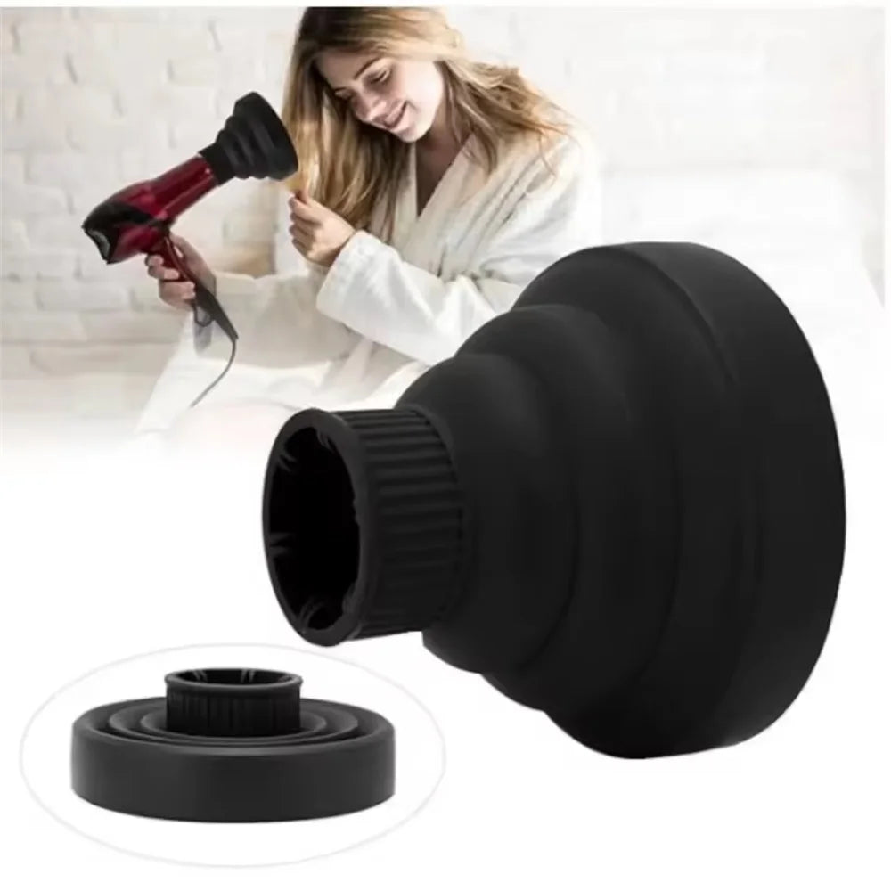 Silicone Hair Dryer Curl Diffuser – Foldable & Universal Fit Hair Dryer Diffuser Oasis Select