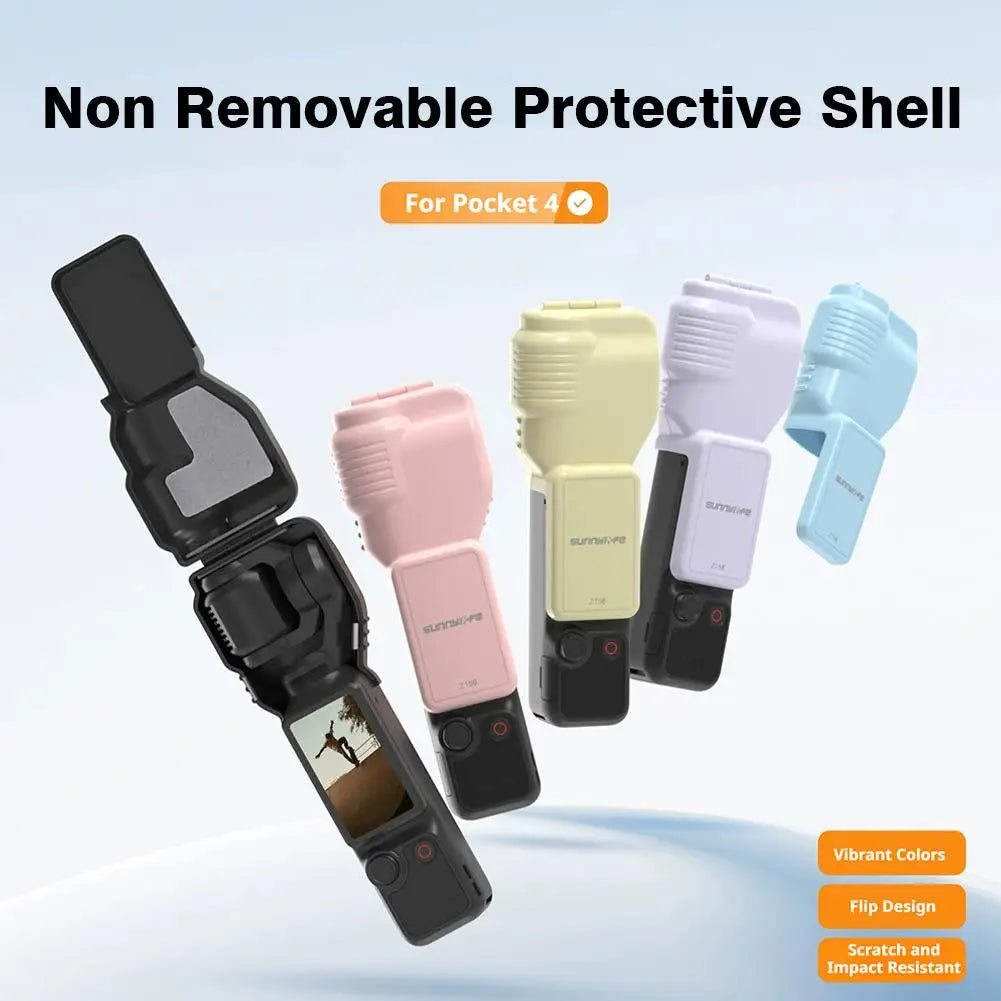 DJI Osmo Pocket 4 Gimbal Lens & Screen Protective Case Cover