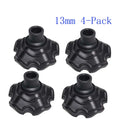 4Pc 13/15mm Non-Slip Camping Chair Foot Pads Folding Chairs Plastic Gripper Pads to Prevent Sinking on Grass Feet Replacement Oasis Select 4PCS 13mm