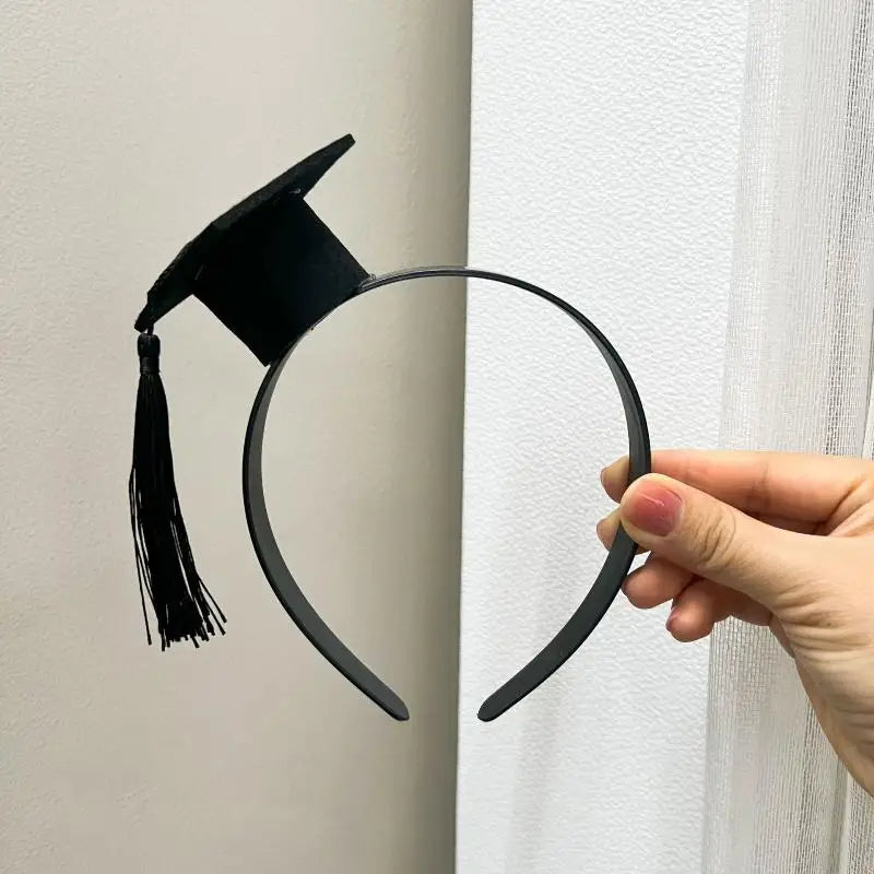 2-Pack Mini Graduation Cap Hair Clips | Party & Photo Prop