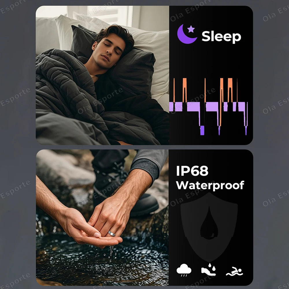 R09 Smart Ring – Heart Rate, SpO2 & Sleep Tracker | 5ATM