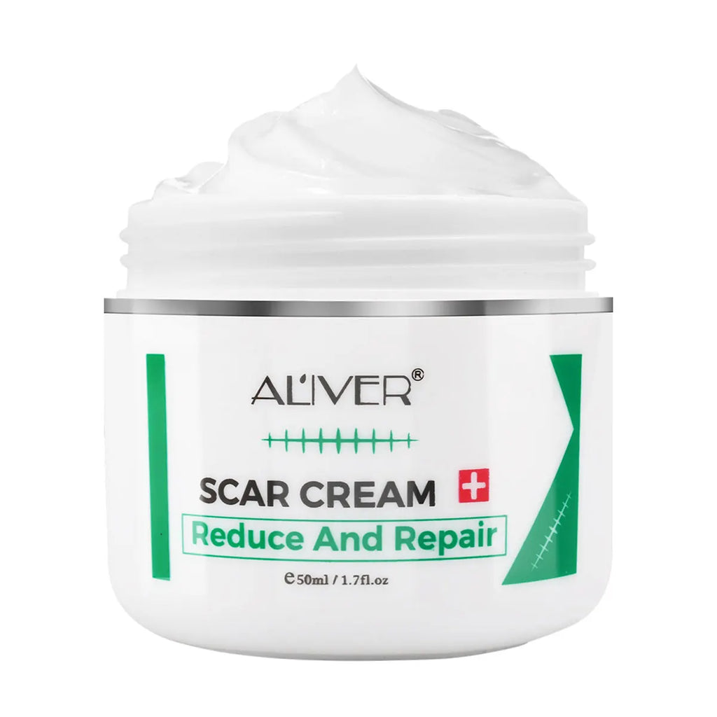 ALVER Acne Scar Stretch Marks Remover Cream Skin Repair Acne Black Dots Spots Acne Treatment Blackhead Bleaching Cream 50ml Oasis Select 50ml
