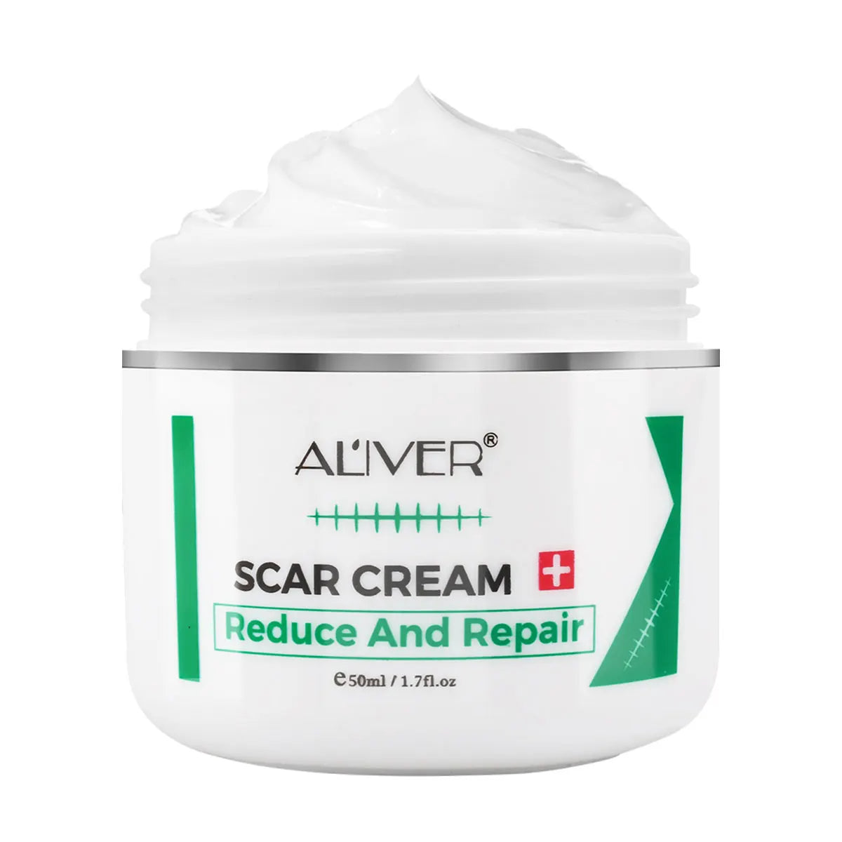 ALVER Acne Scar Stretch Marks Remover Cream Skin Repair Acne Black Dots Spots Acne Treatment Blackhead Bleaching Cream 50ml Oasis Select 50ml
