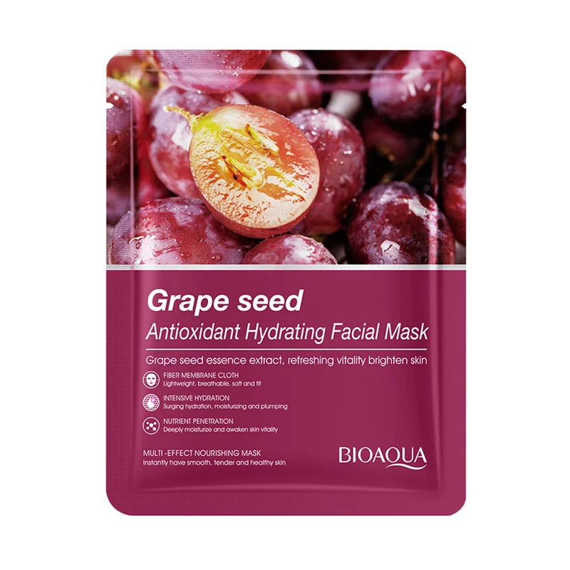 BIOAQUA Caviar Grape White Truffle Face Mask – Anti-Wrinkle Hydrating Face Mask Oasis Select