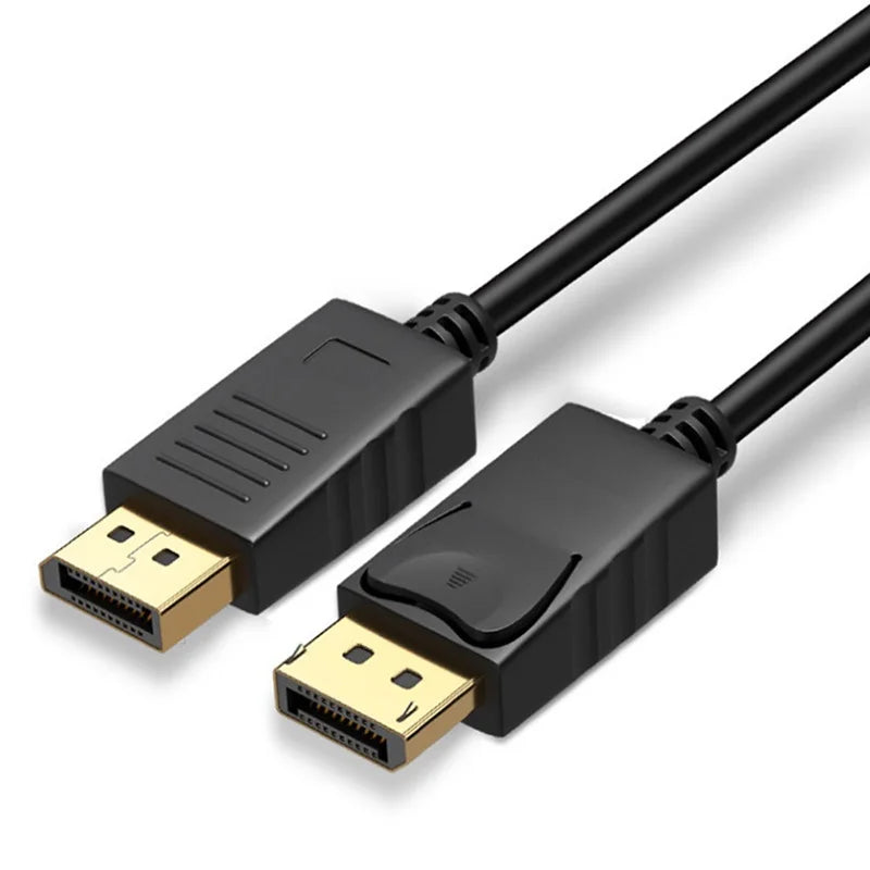  1.8M DP to DP DP Cable Displayport Video Audio Cable Adapter For Phone TV Box Laptop Video Game DP Cable Display Port Oasis Select