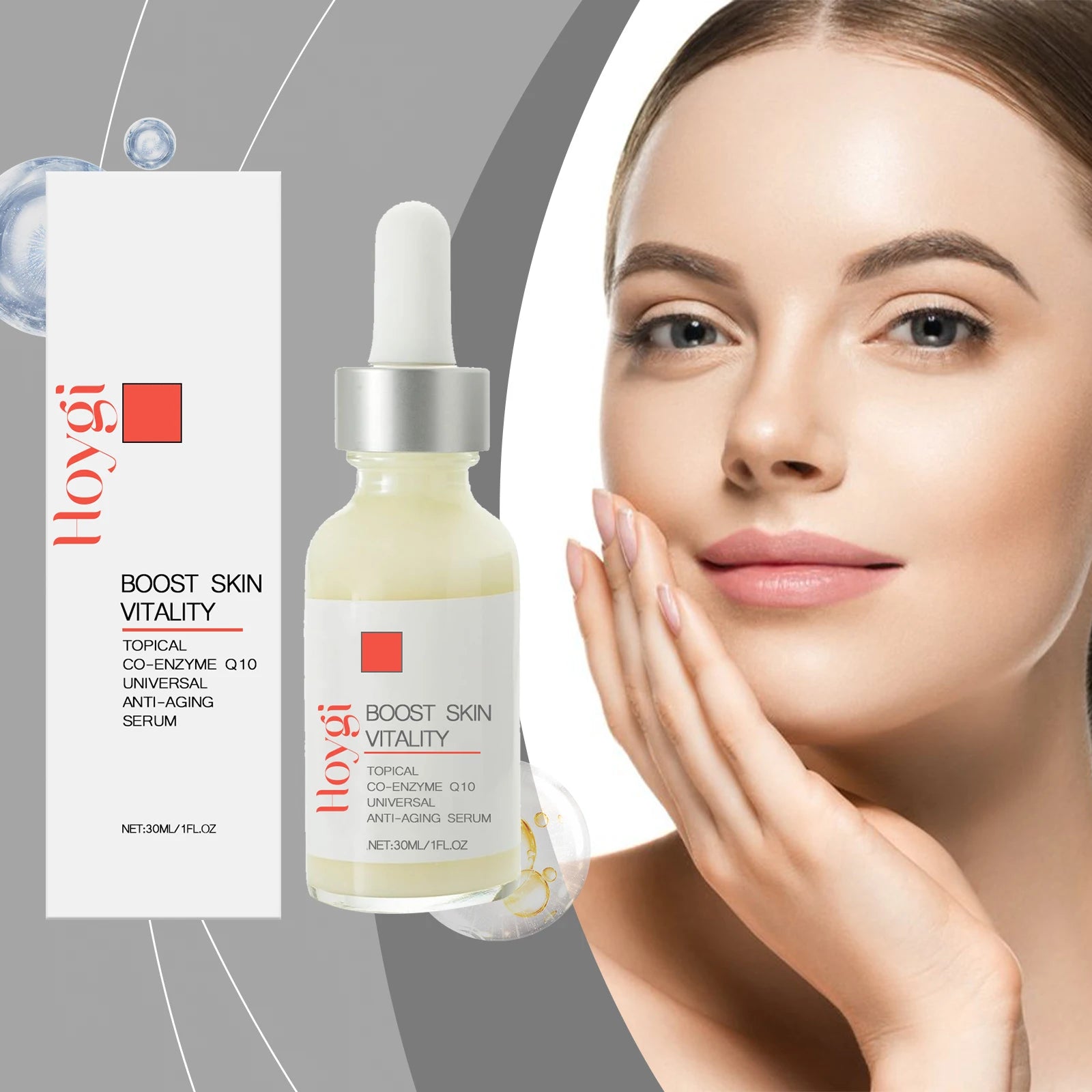 Hoygi Face & Neck Firming Essence – Hydrating Serum 30ml