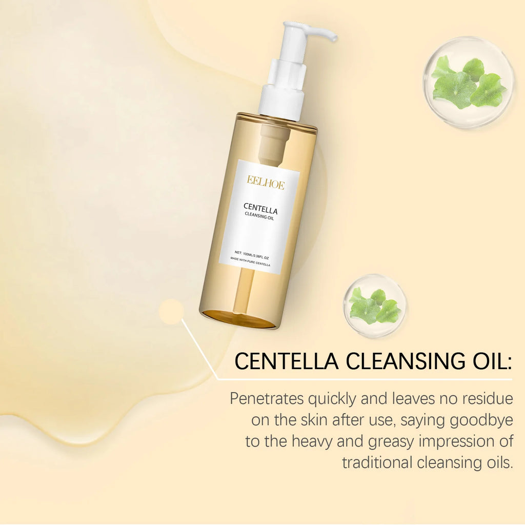Centella Asiatica Makeup Remover Oil – Face, Eye & Lip Makeup Remover Oil Oasis Select