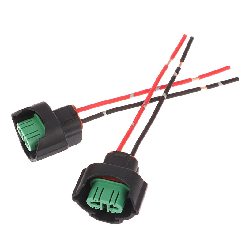 Wholesale 2Pcs H11 Female Connector Adapter Wiring Harness Socket Car Cable Plug Adapter for Foglight Head Light Oasis Select