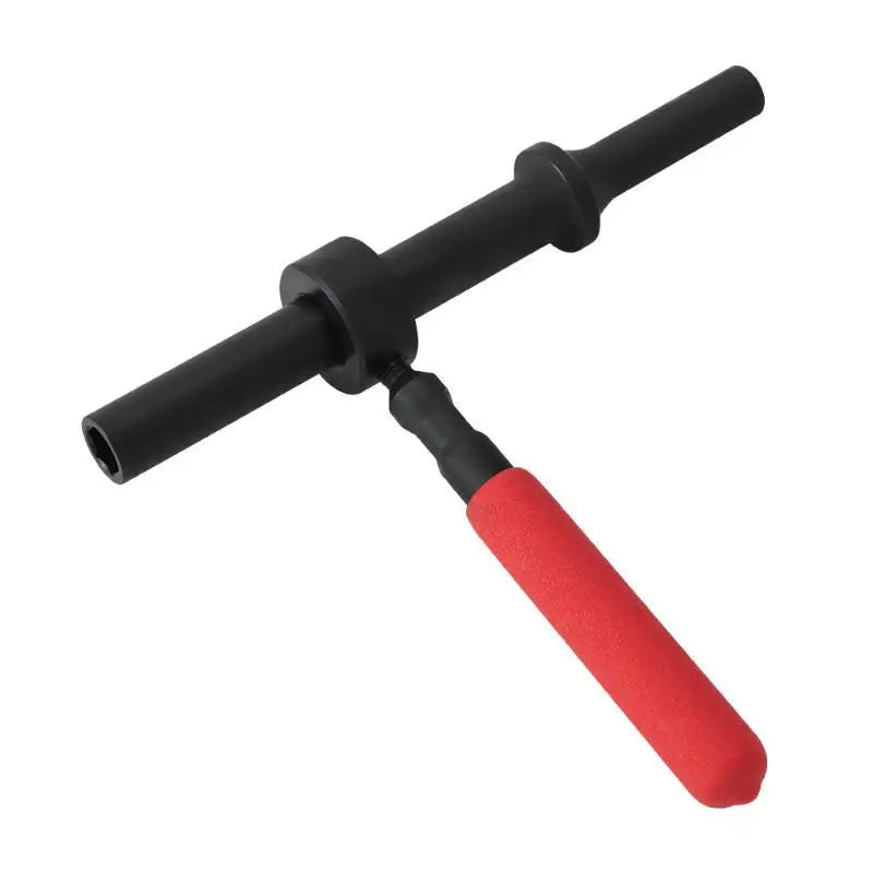 Air Impact Screw Remover F3369 6Pcs Black Diamond Steel Slotted & Bits Pneumatic Hammer Compatible Oasis Select one size Black