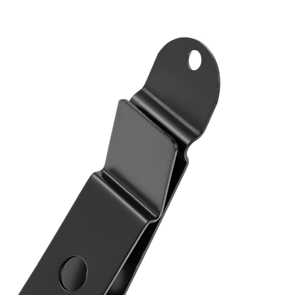 1Pc Spring Buckle Sheath Clip Hardware Accessories Matte Black 84.5*22 Machine Clip Back Clip for Making Clips,wallets,pouches Oasis Select