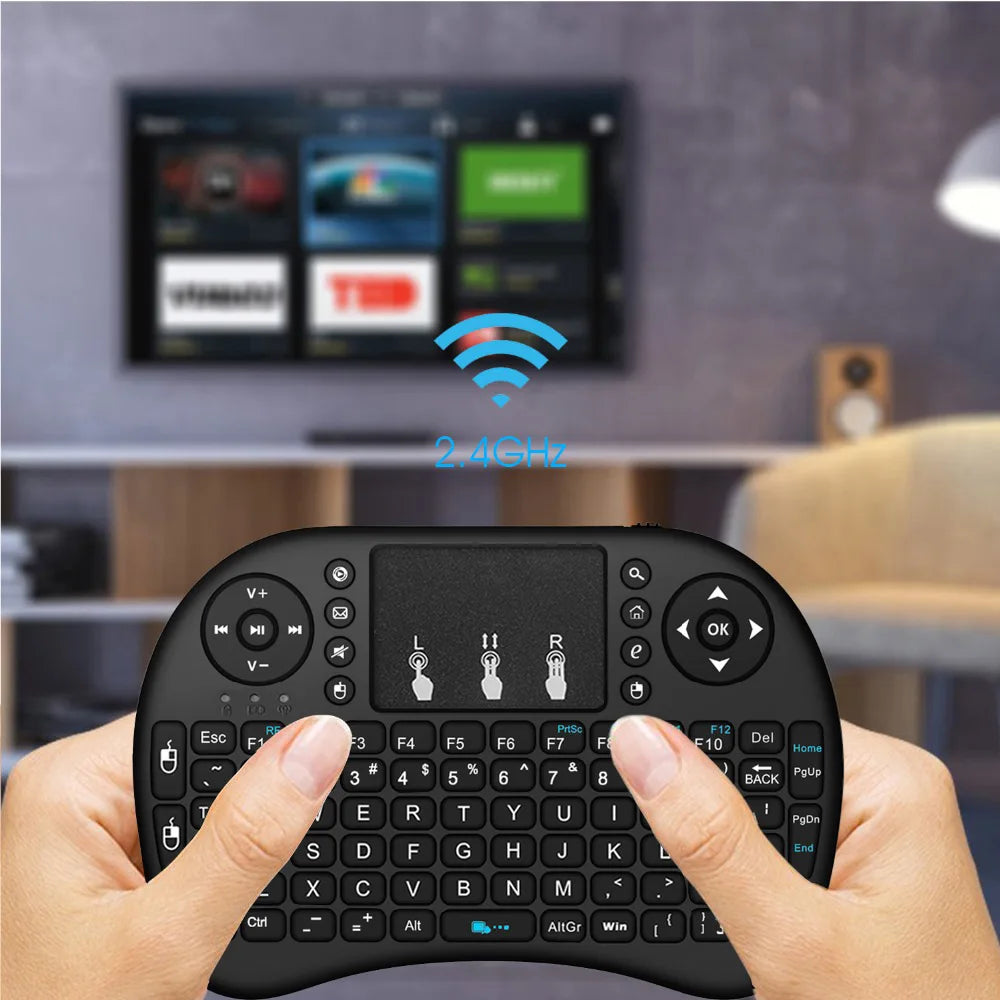 AyeBeau RGB Mini Wireless Keyboard & Touchpad | Multi-Language