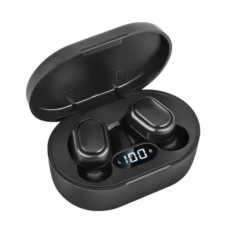 E7s Tws Gaming Headset Bluetooth Earphones Earbuds Blutooth Earphone Wireless Hearing Aids Sport EarBuds Hifi headphones Oasis Select black