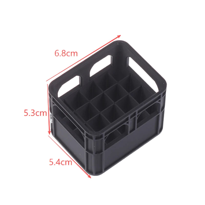 Stackable AA AAA Battery Storage Box | Beer Crate Organizer