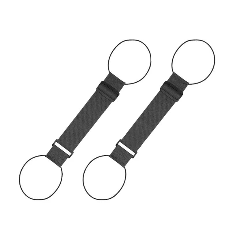 Rainbow Adjustable Luggage Connector Straps – Set of 2