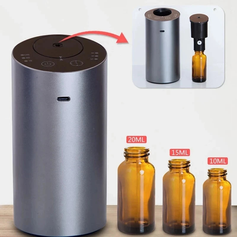 URGGU Electric Scent Nebulizer | Car & Home Aroma Diffuser