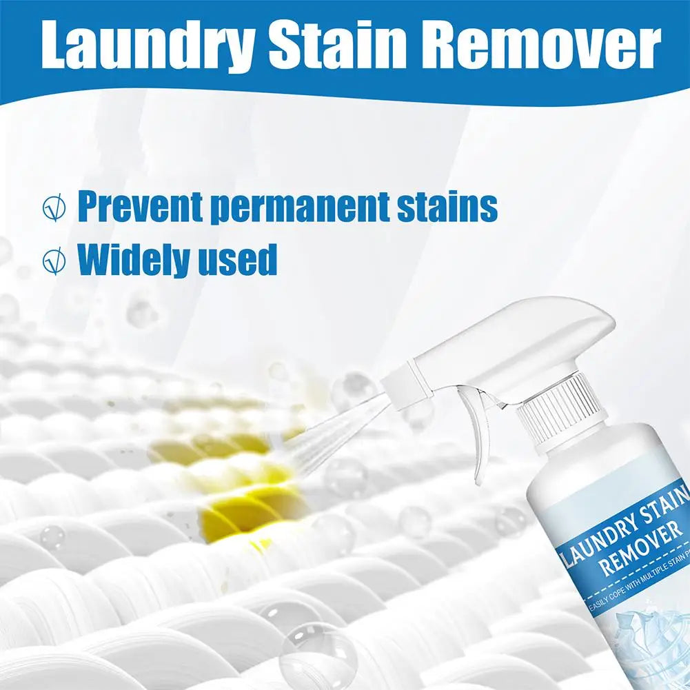 1/2PCS Clothing Stain Cleaner Powerful Laundry Stain Remover Spray Oil stains, Yellowing Cleaner For Dry Cleaning Oasis Select