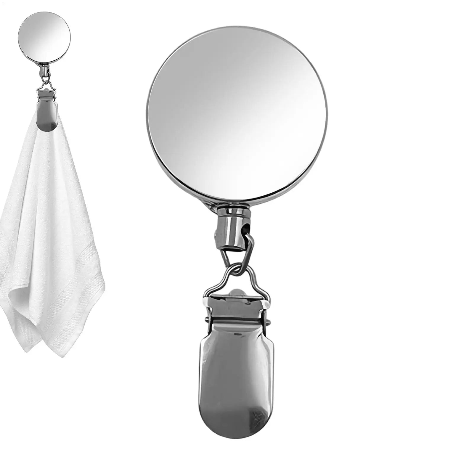 1PC Automatic Retractable Towel Rack Self-Adhesive Wall-Mounted Hand Towel Holder Clips Bathroom Kitchen Organiser Towel clip Oasis Select