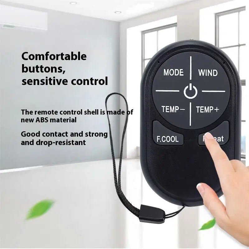 Mini Universal A/C Remote Control – Fits All Major Brands