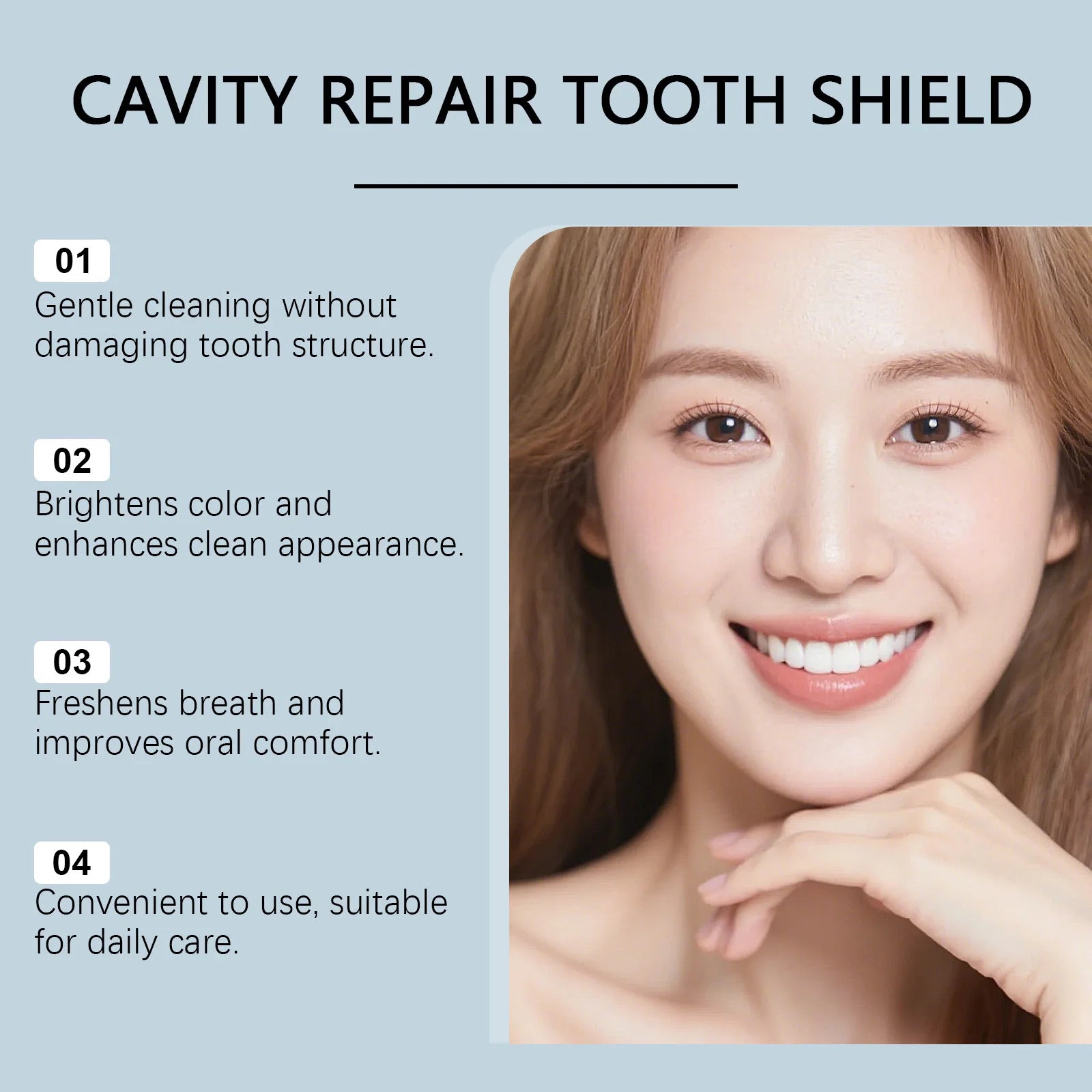 Teeth Essence Serum Toothpaste Surfaces to Reduce Stains Long-Lasting Freshness with Natural Shine Gentle Care for Oral Hygiene Oasis Select