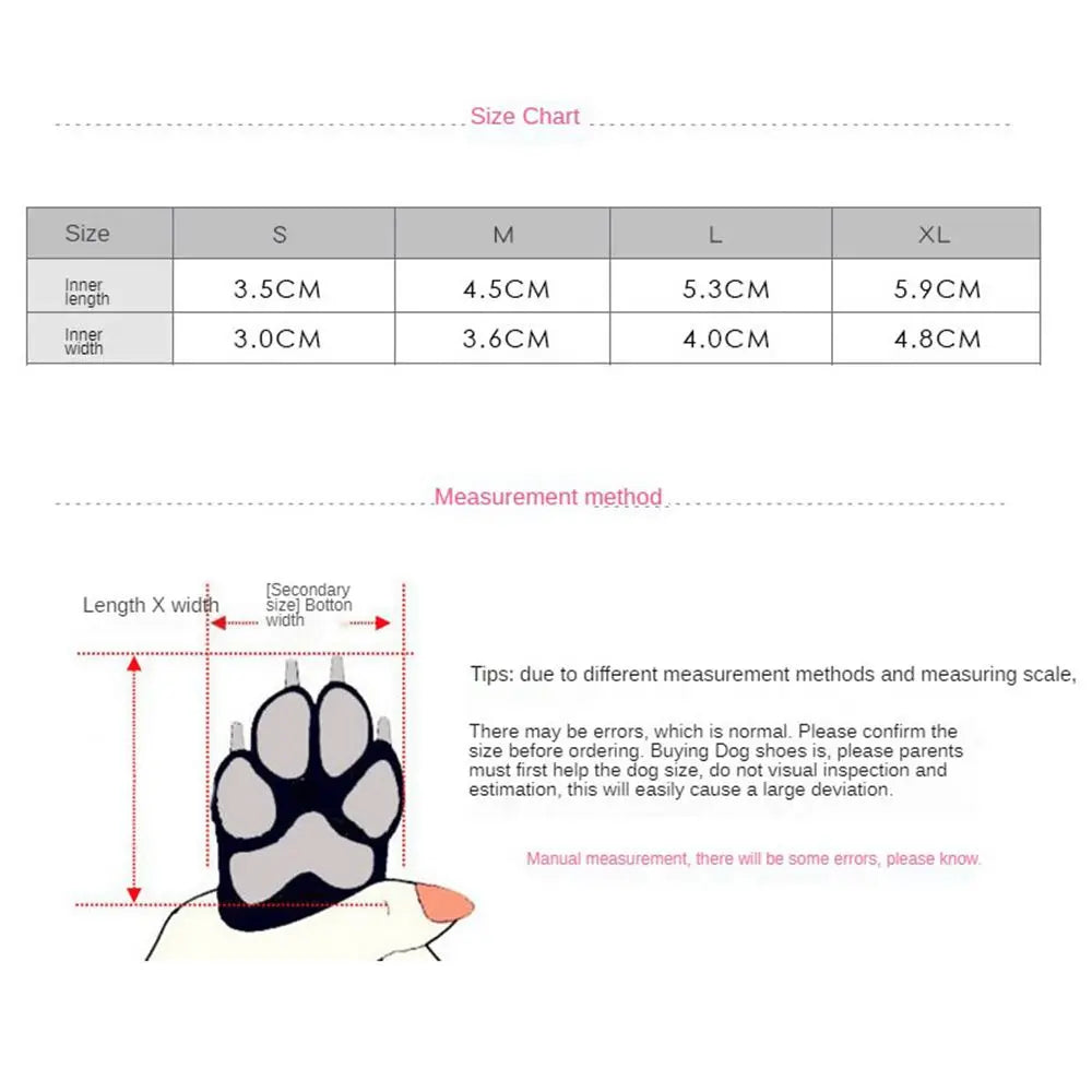 Waterproof Anti-Slip Dog Boots | Rain Shoes S–XL Breeds