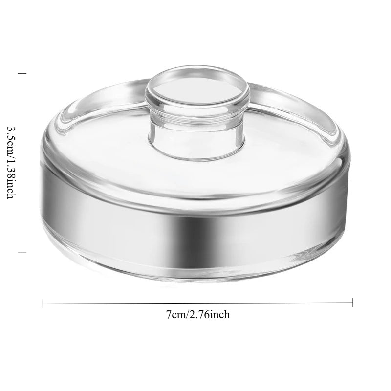 4pcs Glass Fermentation Weights for Wide-Mouth Mason Jars,Pickling Stones for Kimchi, Sauerkraut,Vegetable Fermentation &Canning Oasis Select